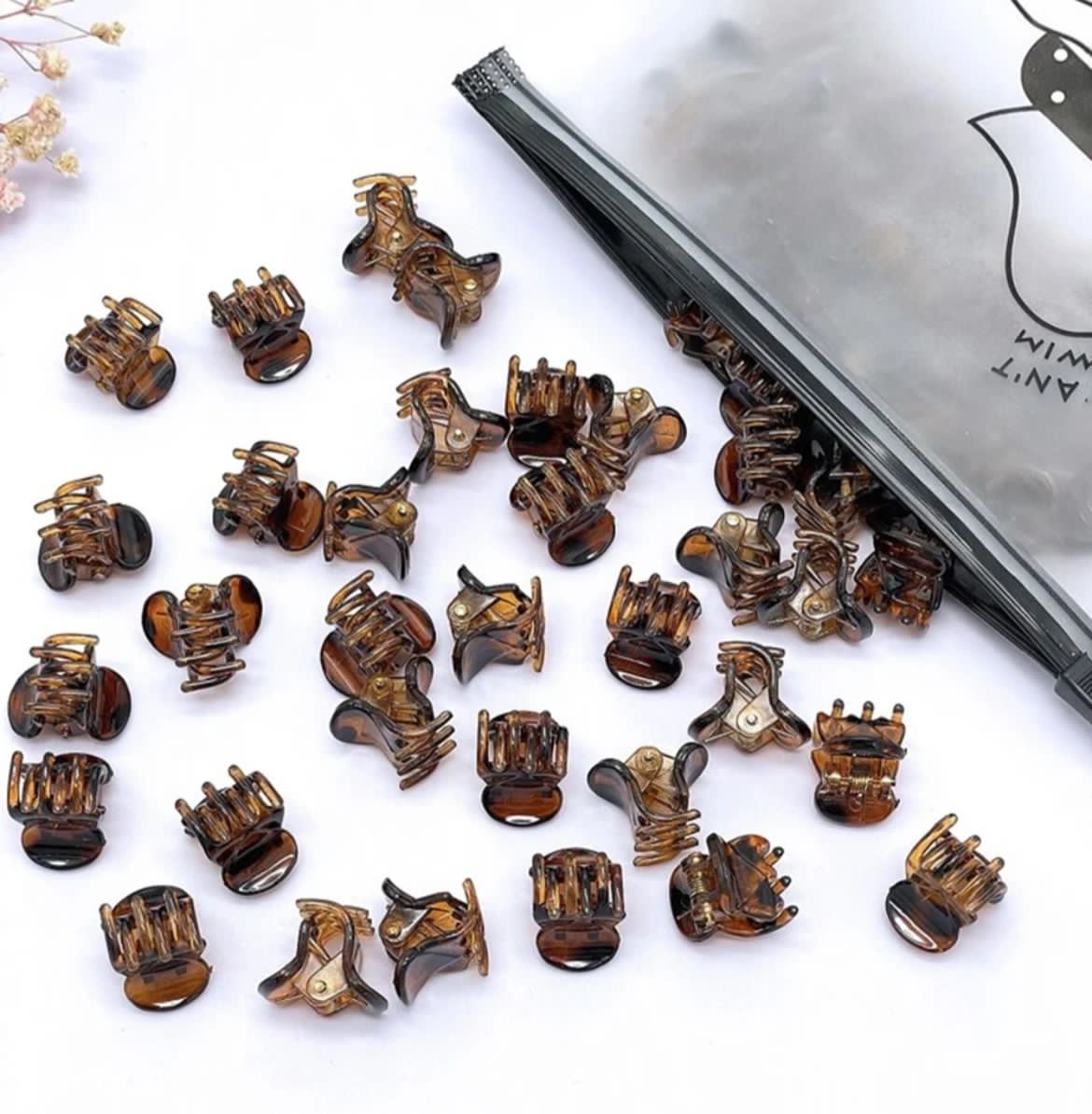 Spiral Ponytail Clips