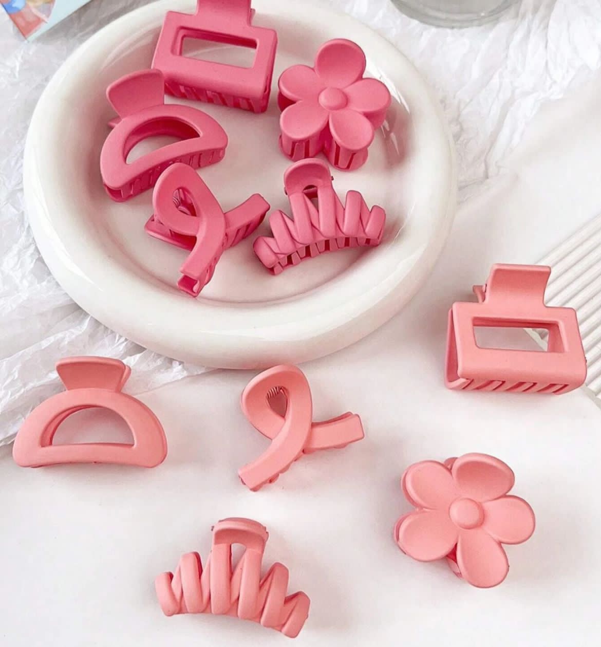 Chunky Gold Claw Clip