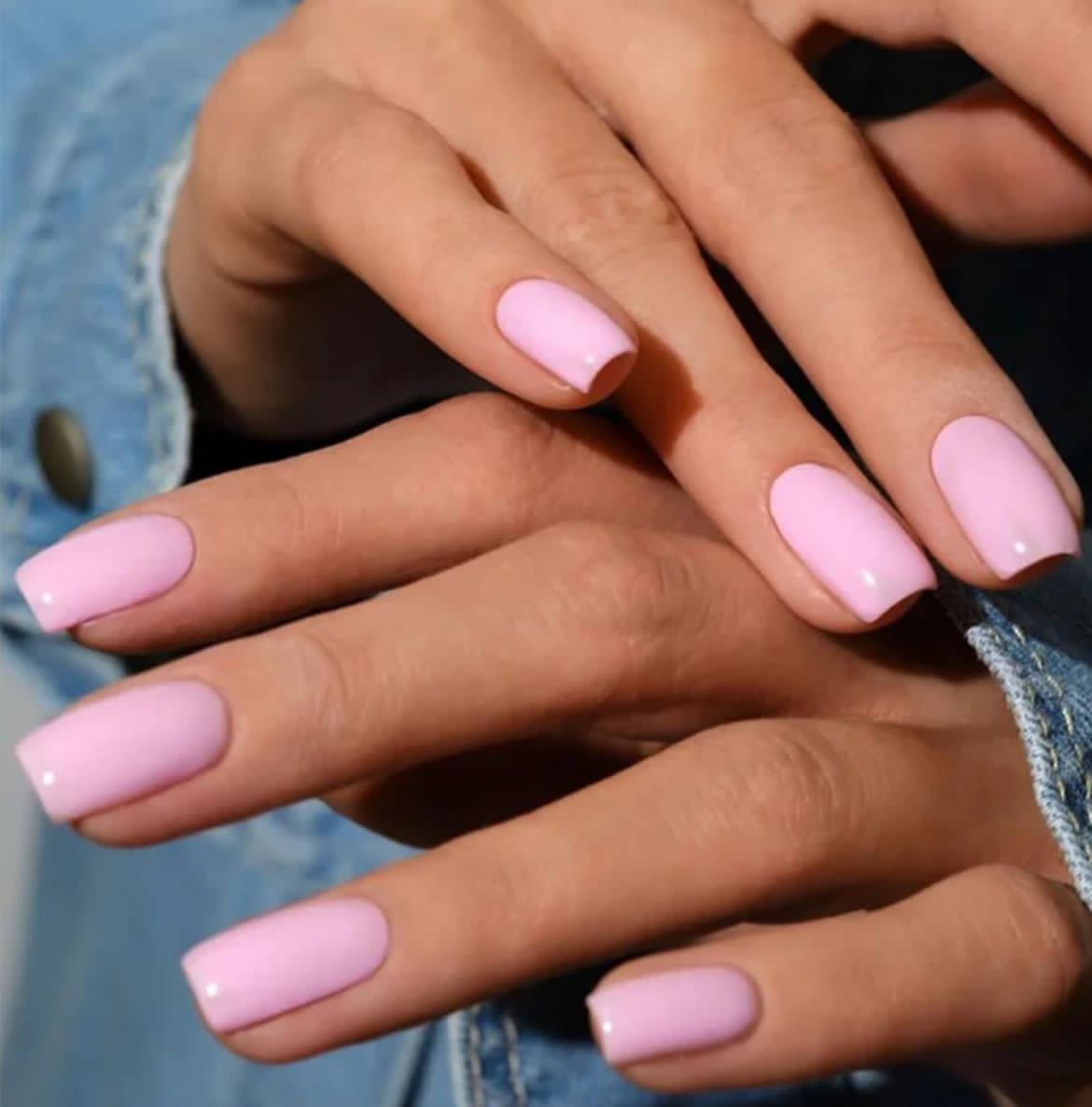 Soft Pink Pastel Nails